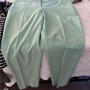 Vince Camuto Light Green Women's Trousers